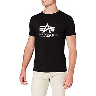 aplha industries Męskie szorty AI Foil Print Bermuda, czarny/srebrny metal, M - Spodenki damskie - miniaturka - grafika 1