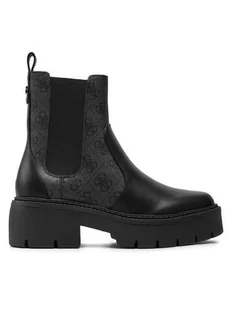 Guess Sztyblety Shuze FLTSHU ELE10 Czarny - Botki damskie - miniaturka - grafika 1