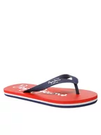 Klapki i japonki damskie - Pepe Jeans Japonki Bat Beach Brand M PMS70110 Granatowy - miniaturka - grafika 1