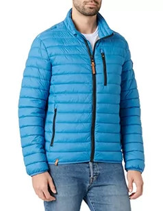 camel active Męska kurtka Leichte Steppjacke Ohne Kapuze, NIEBIESKI, 98 - Kurtki męskie - miniaturka - grafika 1