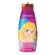 Kosmetyki kąpielowe dla dzieci - Naturaverde | Kids - Disney Princess - szampon dla dzieci Roszpunka, mydło do włosów, produkty higieniczne dla dzieci, z ekstraktem z miodu BIO, 300ml - miniaturka - grafika 1