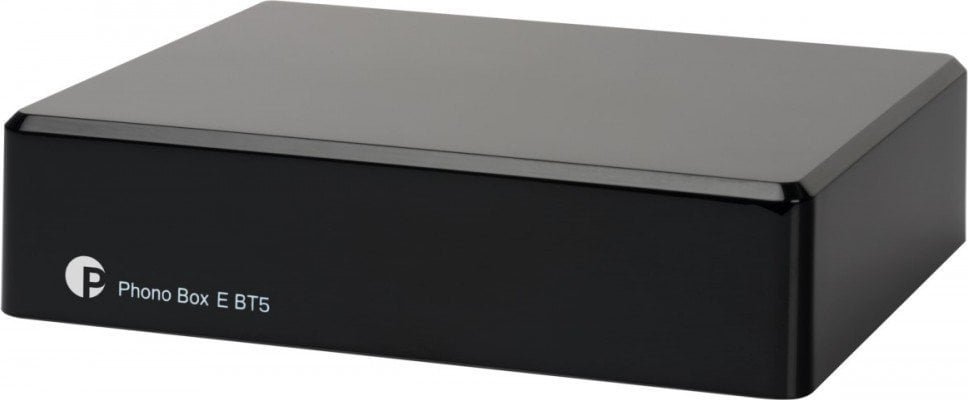Adapter bluetooth Pro-Ject Audio Systems Pro-Ject Phono Box E BT 5 black - przedwzmacniacz gramofonowy z nadajnikiem Bluetooth, czarny 9pphebt5b
