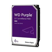 Dyski SSD - Dysk twardy HDD WD Purple 6TB 3,5" SATA WD64PURZ - miniaturka - grafika 1