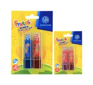 Przybory szkolne - Gumka szminka zapachowa Frutos owoce 2 szt blister Astra - miniaturka - grafika 1