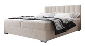 Łóżka - Beżowe łóżko kontynentalne z pojemnikiem 5 rozmiarów - Zavire - miniaturka - grafika 1