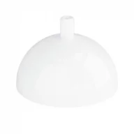 Akcesoria do oświetlenia - Metalowa osłonka sufitowa półkula - biała połysk Kolorowe Kable - miniaturka - grafika 1