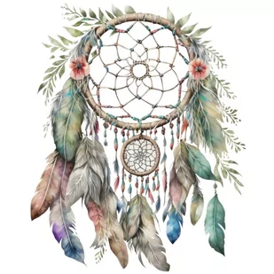 Naprasowanka Łapacz łowca snów 12 - Pasmanteria Naprasowanka Łapacz łowca snów 12 - Pasmanteria - miniaturka - grafika 1