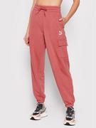 Spodnie sportowe damskie - Puma Spodnie dresowe Clsx 531698 Różowy Relaxed Fit - miniaturka - grafika 1