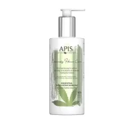 Kremy i maski do rąk - Apis Cannabis Home Care Regenerujący krem do rąk z olejem z konopi i masłem shea 300ml - miniaturka - grafika 1