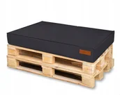 Poduszki ogrodowe - Siedzisko Ogrodowe Na Meble Z Europalet - Czarny - miniaturka - grafika 1