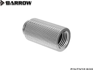 Barrow Barrow G1/4 Zoll Verlängerung gerade MF 30 - silber - Chłodzenie wodne - miniaturka - grafika 1