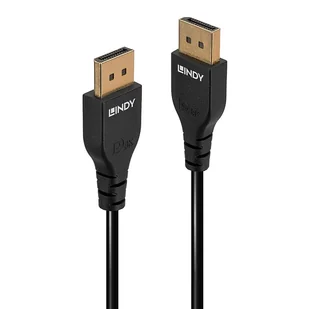 Lindy 36460 kabel DisplayPort 0,5 m Czarny - Kable komputerowe i do monitorów - miniaturka - grafika 1