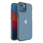 Etui i futerały do telefonów - Spring Case etui iPhone 14 silikonowy pokrowiec z ramką czarne - miniaturka - grafika 1
