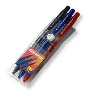 Długopisy - Polsirhurt Polsirhurt Długopisy żelowe Żelopisy zestaw 3 kolory POLS1614 - miniaturka - grafika 1