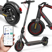 Hulajnogi elektryczne - Hulajnoga elektryczna Scoopes UrbanEvo 350W 8,5 cala Zasięg do 30 km, ok. 20 km/h Czarny do 120 kg - miniaturka - grafika 1