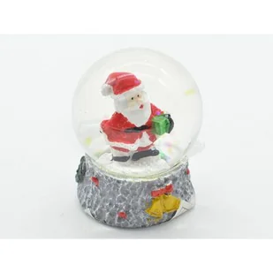Kula śnieżna z Mikołajem 4,5 x 4,5 x 5,7 cm - Ozdoby bożonarodzeniowe - miniaturka - grafika 1