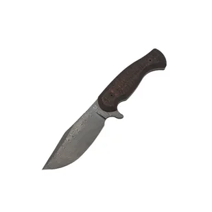 Fox Knives Eastwood Tiger Fixed FX-106 DCF Luxury GUDY VAN POPPEL Design – Damasteel/FAT carbon - Noże - miniaturka - grafika 1