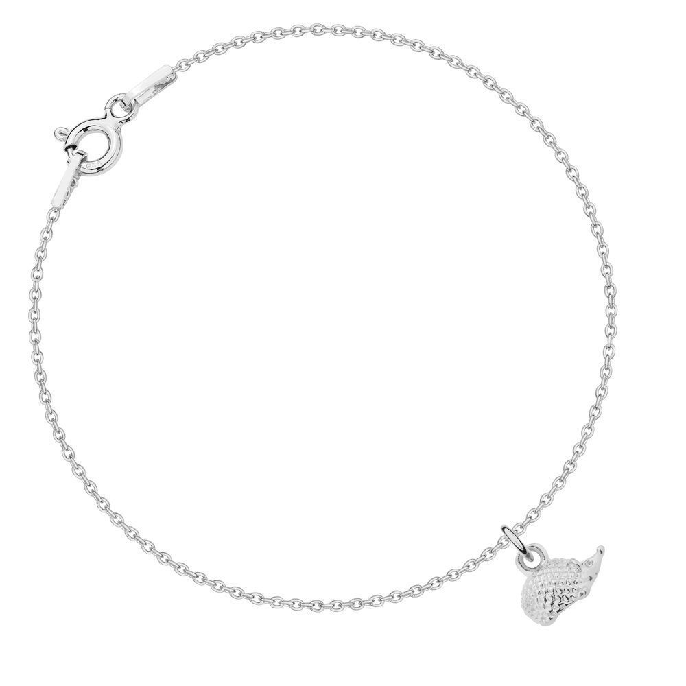 MYNESS Bransoletka z jeżykiem, rozmiar 18 cm