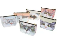Kosmetyczki, organizery i kuferki - Adar Kosmetyczka koty Mix - miniaturka - grafika 1