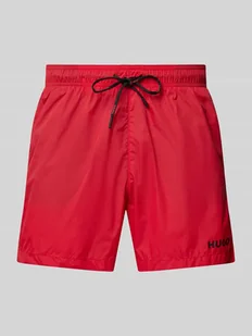 Spodenki kąpielowe z elastycznym pasem model ‘HAITI’ - Kąpielówki męskie - miniaturka - grafika 1