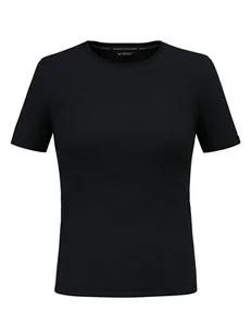 Salewa Koszulka funkcyjna "Fanes Pure" w kolorze czarnym - Koszulki sportowe damskie - miniaturka - grafika 1