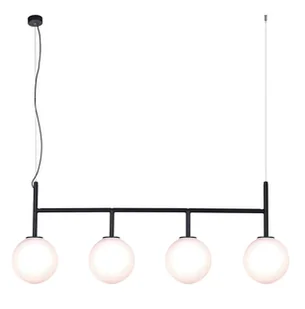 Loftowa lampa wisząca nad stół poczwórna - S767-Menser - Lampy sufitowe - miniaturka - grafika 1