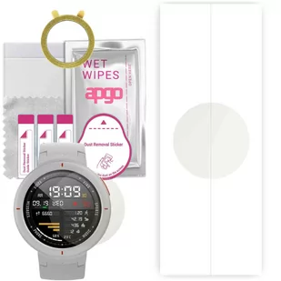 1x Folia hydrożelowa MATOWA do Amazfit Verge - apgo Smartwatch Hydrogel MATTE Protection Ochrona na ekran smartwatcha - Akcesoria do smartwatchy - miniaturka - grafika 1