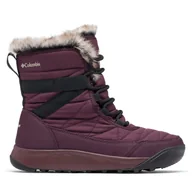 Śniegowce damskie - Śniegowce Columbia Minx Shorty IV 2079181 Bordowy - miniaturka - grafika 1