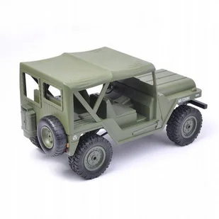 SAMOCHÓD JEEP WILLYS WOJSKOWY ZDALNIE STEROWANY RC - Zabawki zdalnie sterowane - miniaturka - grafika 1