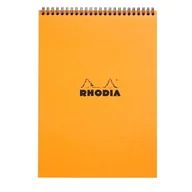 Notesy i bloczki - Notatnik Rhodia A4, linie, pomarańczowy - miniaturka - grafika 1