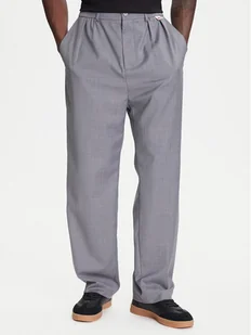 Kappa Spodnie materiałowe 62131TW Szary Regular Fit - Spodnie męskie - miniaturka - grafika 1