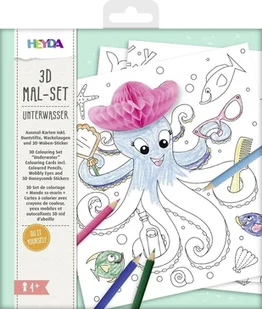 Wypukła malowanka - Ocean Heyda - zabawka - Zabawki kreatywne - miniaturka - grafika 1