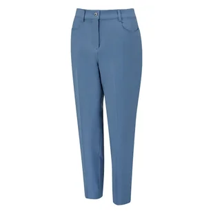 Damskie spodnie golfowe Ping Vic Tapered Ladies Trousers coronet blue - Golf - miniaturka - grafika 1