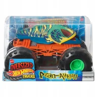 Zabawki zdalnie sterowane - HOT WHEELS MONSTER TRUCKS POJAZD AUTKO SAMOCHÓD DUŻY OVERSIZED PIRAN-AHHHH - miniaturka - grafika 1