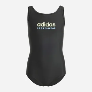 Strój kąpielowy jednoczęściowy dziecięcy dla dziewczynki Adidas Spw Ubsuit Kids IT9619 116 Czarny (4067887716277) - Stroje kąpielowe dla dziewczynek - miniaturka - grafika 1