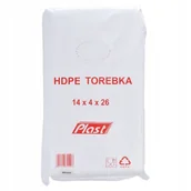 Akcesoria do pakowania - Woreczki foliowe HDPE przezroczyste 26x14cm 800szt - miniaturka - grafika 1