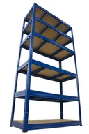 Szafy i regały magazynowe - Regał Helios magazynowy metalowy HNN_196X120X30_6_275 ilość półek 6 nośność 275 kg / Wamar-Sosenka - miniaturka - grafika 1