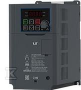 Przemiennik częstotliwości LS Electric serii G100, 3-fazowy, moc 22KW / 30kW, wbudowany filtr EMC, komunikacja Modbus LV0220G100-4EOFN