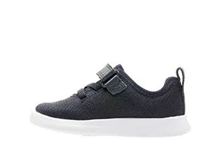 Koszulki i topy damskie - Clarks Chłopięce Ath Flux T Low-Top Sneakers, Niebieska granatowa - 25 EU - grafika 1