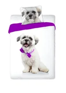 Pościel - Faro Pościel BEST FRIENDS Piesek 140X200+1 Poszewka70X90 FAO054 - miniaturka - grafika 1
