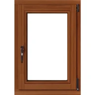 Okna - Lupol 2-szybowe fasadowe lakier kolor afromozja O4 RU 565x835 mm - miniaturka - grafika 1