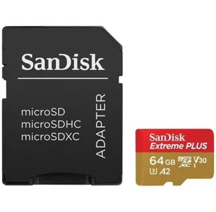 SanDisk Extreme Plus 64GB (SDSQXBZ-064G-GN6MA) - Karty pamięci - miniaturka - grafika 3