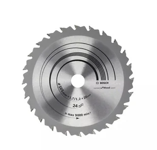 Bosch Piła Tarczowa Se Wo 165*20-24 B 2608642601 316514066026 - Tarcze do pił - miniaturka - grafika 1