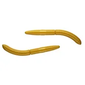 Przynęty - Przynęta LIBRA LURES Fatty D’Worm 6.5 cm Coffee Milk - miniaturka - grafika 1