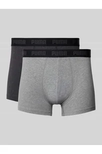 Obcisłe bokserki z detalem z logo w zestawie 3 szt. - Puma - Majtki damskie - miniaturka - grafika 1
