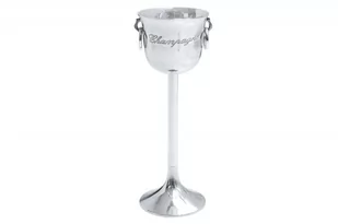 Misa do szampana Champagne Royal srebrna 75cm (Z38068) - Akcesoria do lodu - miniaturka - grafika 1