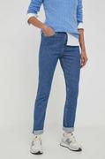 Spodnie damskie - Tommy Hilfiger jeansy damskie kolor niebieski - miniaturka - grafika 1