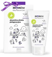 Balsamy i oliwki dla dzieci - MomMe Aksamitna Oliwka Pielęgnacyjna 100ml - miniaturka - grafika 1