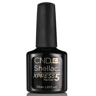 Lakiery hybrydowe - CND Shellac Top Xpress5 7,3ml do lakieru hybrydowego 639370909288 - miniaturka - grafika 1