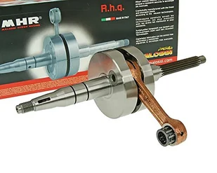 Wał korbowy MALOSSI MHR TEAM RHQ 80 mm /10 mm - MALAGUTI F10 Jetline 50 (do roku prod. 1999) - Części motocyklowe - miniaturka - grafika 1